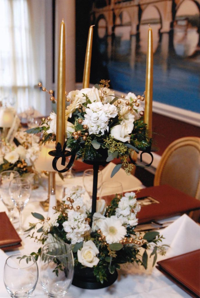 Event - Anniversary Floral Table Arrangement Details