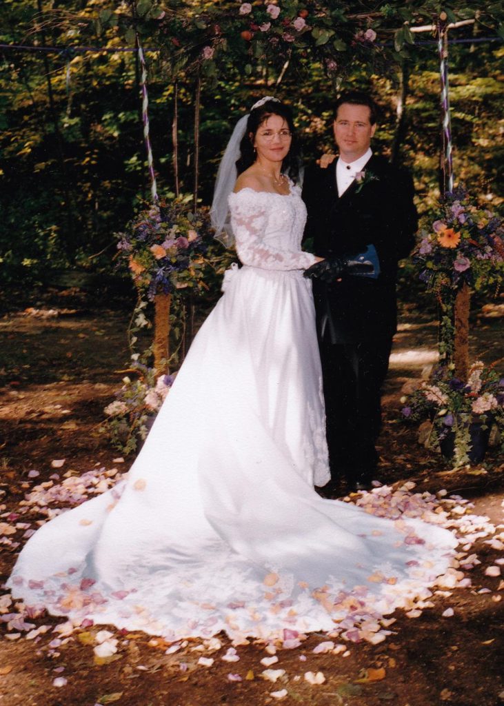 Wedding Bride & Groom Floral Boquet and Boutonniere