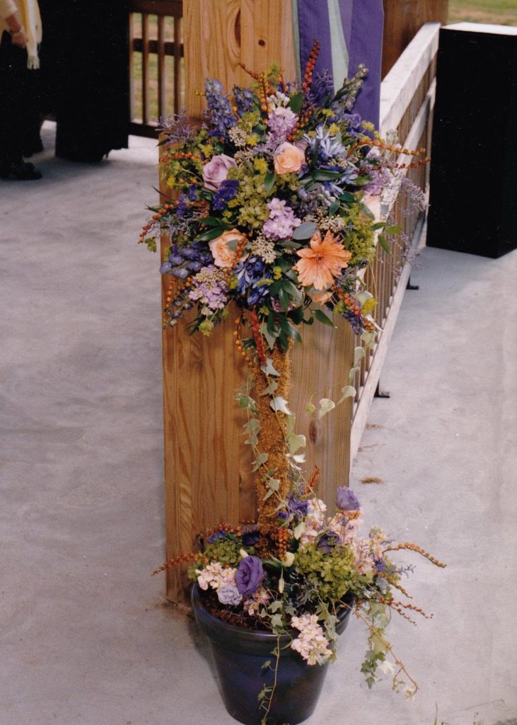 Wedding Reception Floral arrangements
